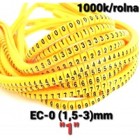  Oznake za provodnike EC-0 1,5mm2-3mm2, "1"
